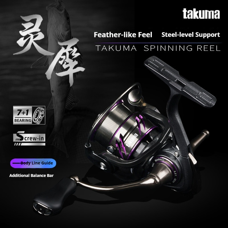 Carrete de Pesca Ligero Takuma - Developing Tank Reel reseña y precio