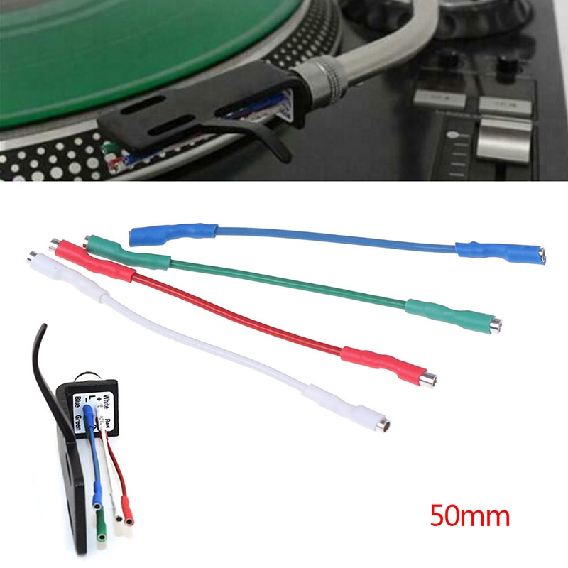 4 Uds 50mm 5N cables de plata  - Vinyl Record Cleaner reseña y precio