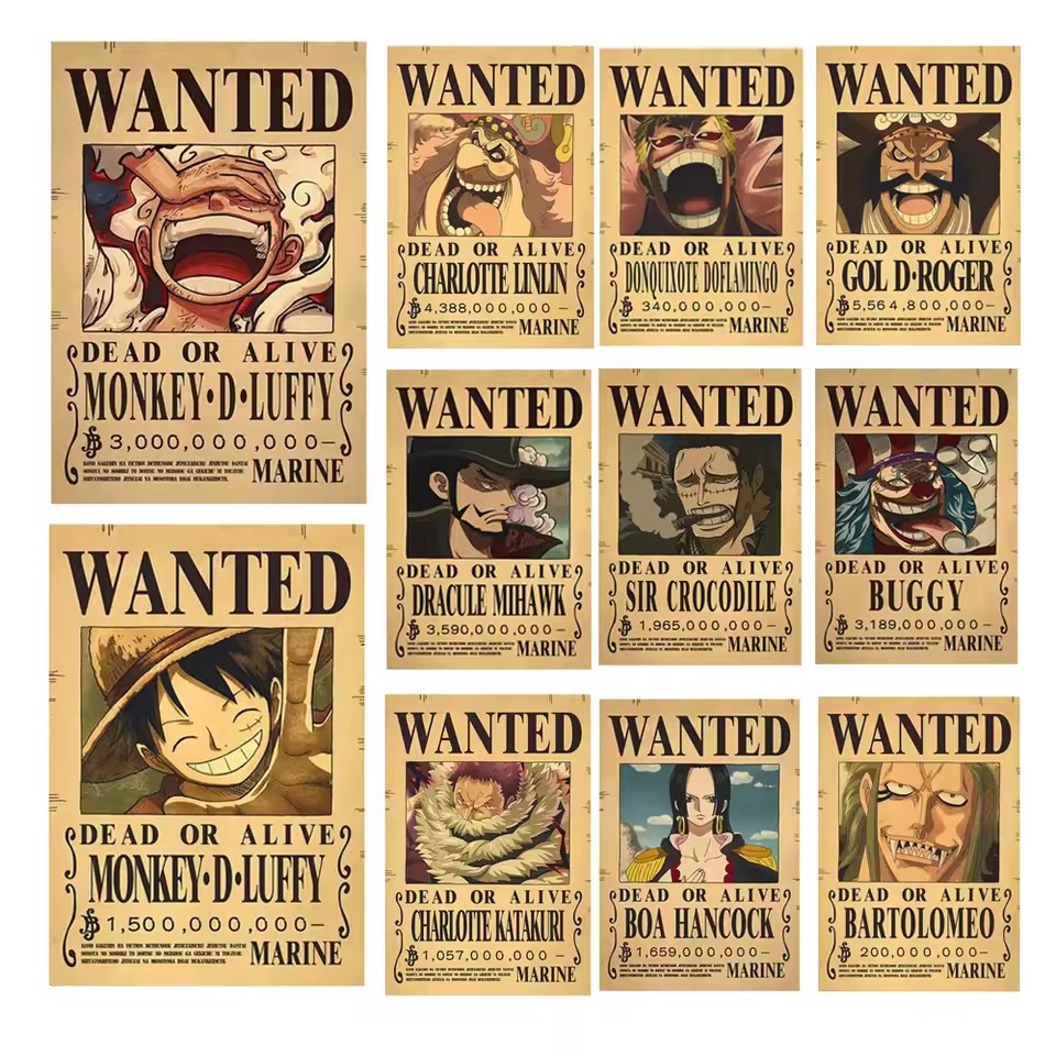 Pósteres de Anime One Piece de - Vintage Collectible Posters reseña y precio