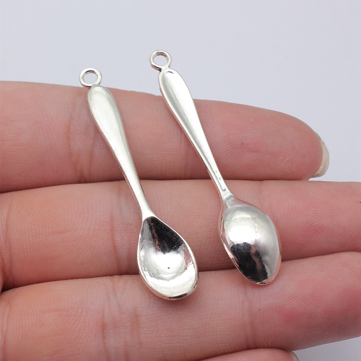 WYSIWYG 10 piezas 54x11mm 5 co - Vintage Collectible Spoons reseña y precio