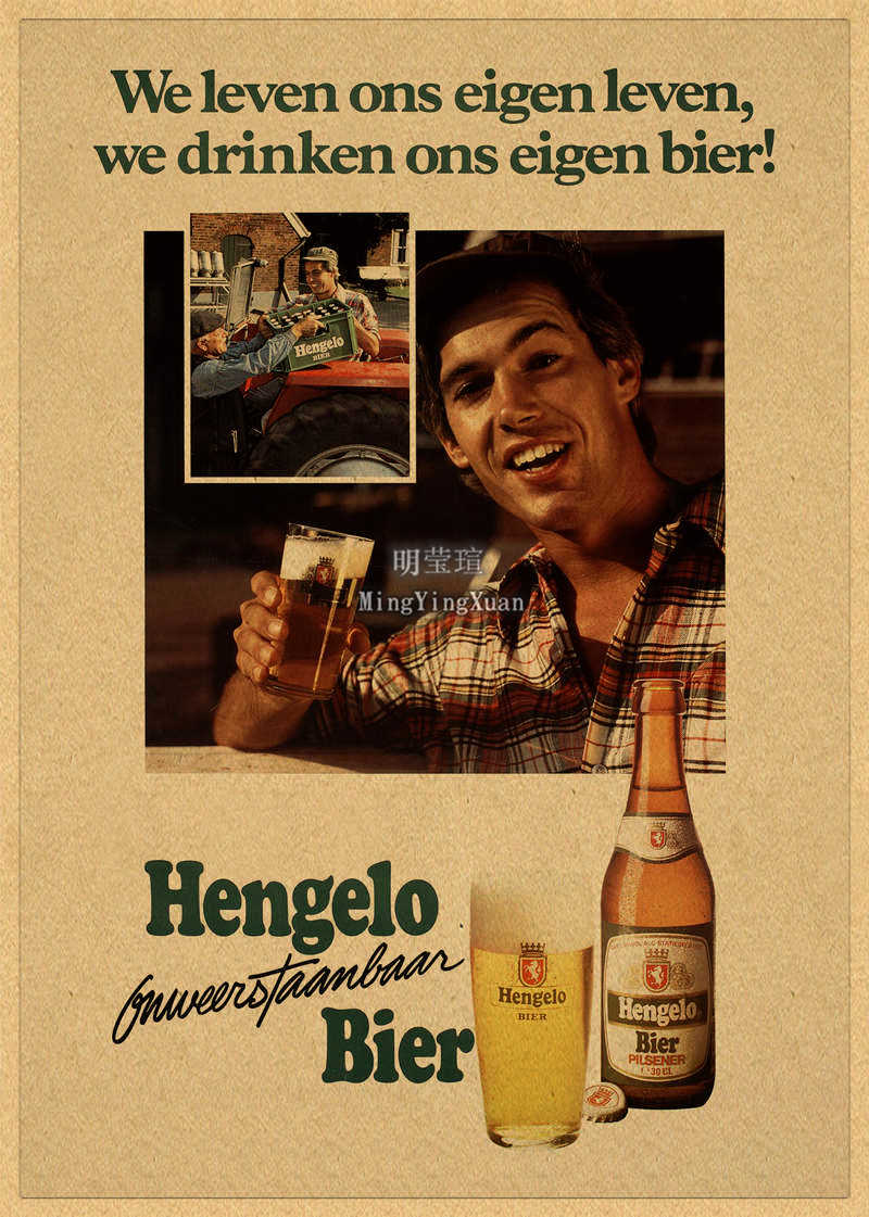 Vintage cerveza vino bebida ta - Vintage Collectible Posters reseña y precio