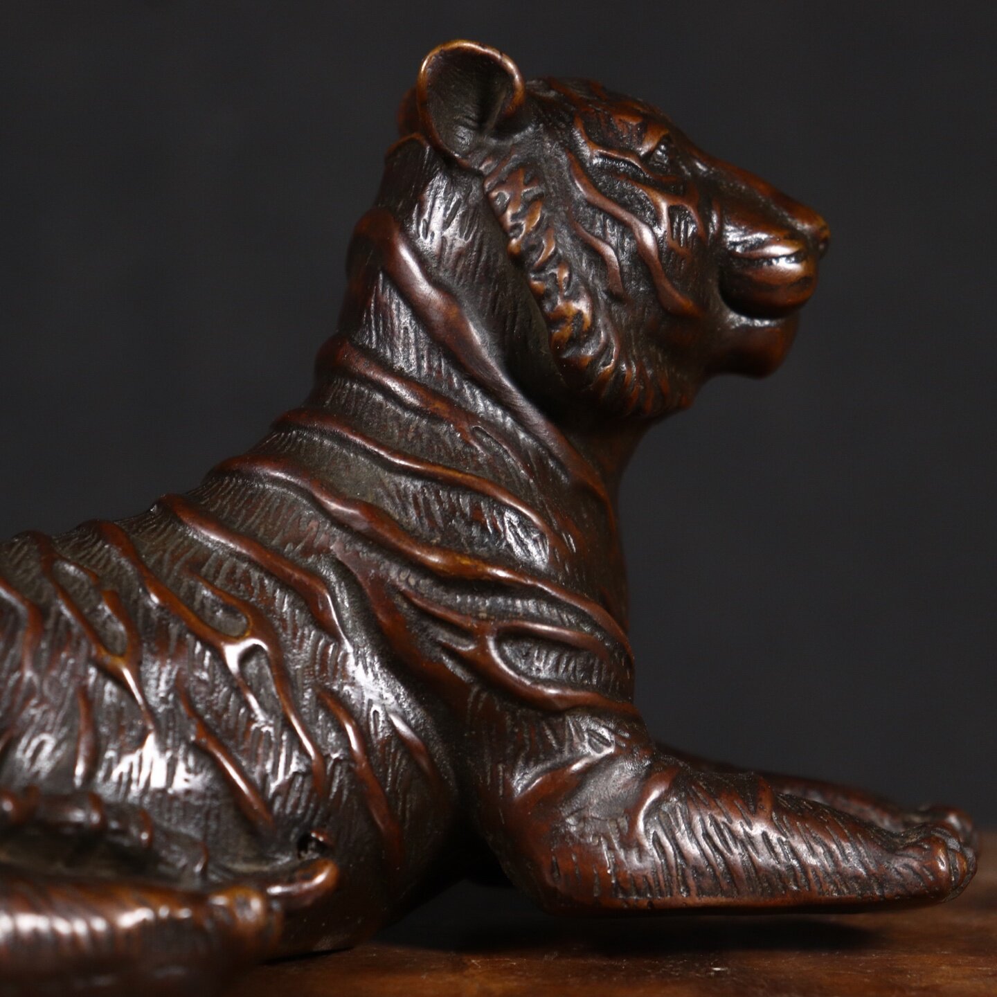 Estatua de Tigre de Cobre Vint - Vintage Collectibles Store reseña y precio